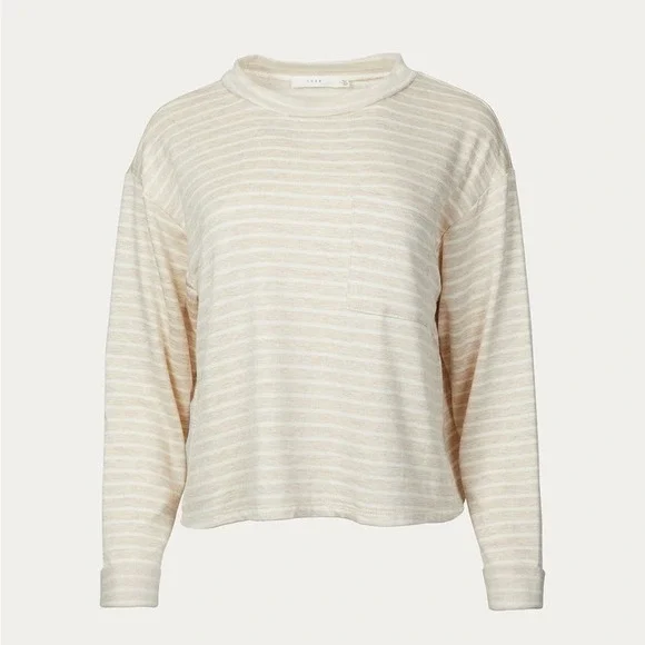 LUSH Striped Long Sleeve Shirt S - Picture 1 of 8